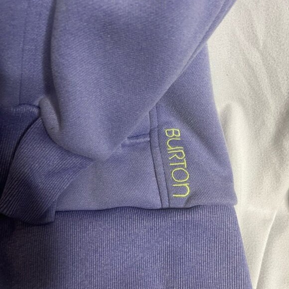 Burton Snowboard Jacket Fleece Lined WB Peak Hoodie Dryride Women’s Medium - Picture 4 of 4